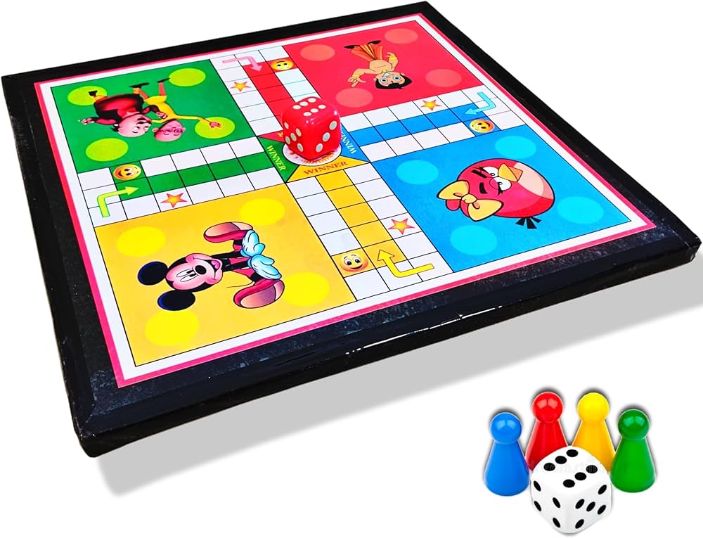 Ludo + Snake & Ladder (2 in 1 Board Game) – Family Fun Combo