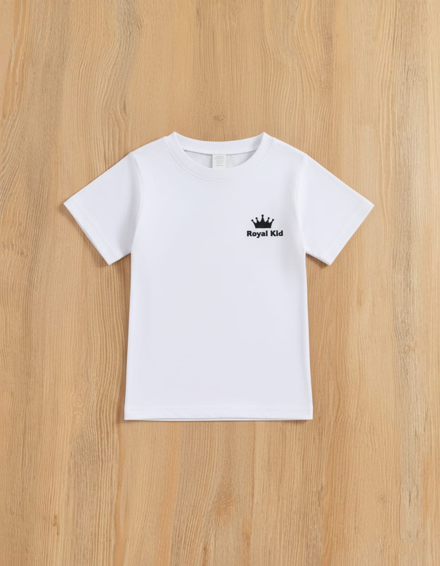 Royal Kid Branded Top Wear for Boys and Girls (Pack of 3)