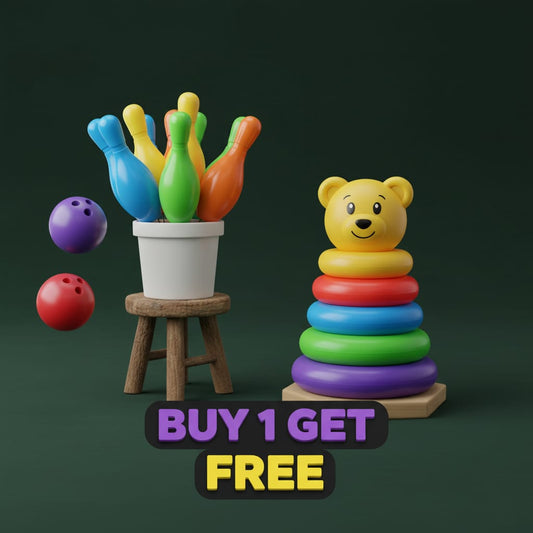 Teddy Rings + Play Set Toy Combo (Buy 1 Get 1 Free)