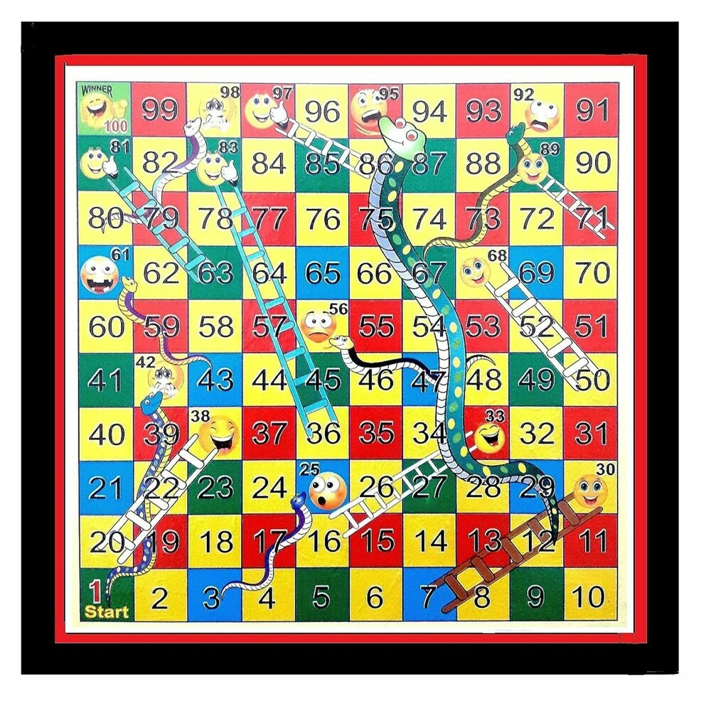Ludo + Snake & Ladder (2 in 1 Board Game) – Family Fun Combo