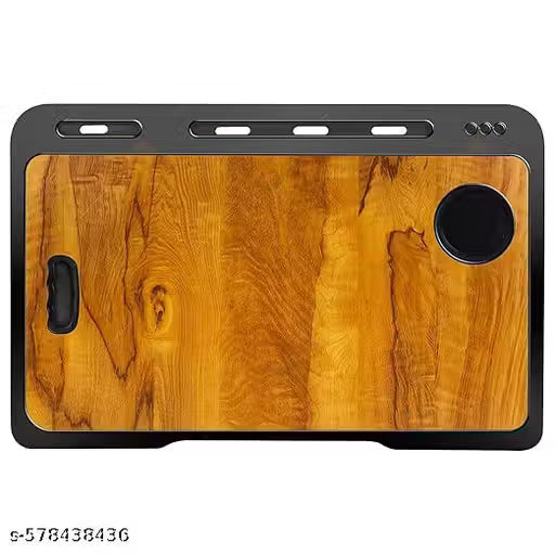 Study Table / Bed Table / Foldable and Portable Wooden Writing Desk for Office, Home & School